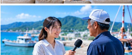 地域取材のイメージ